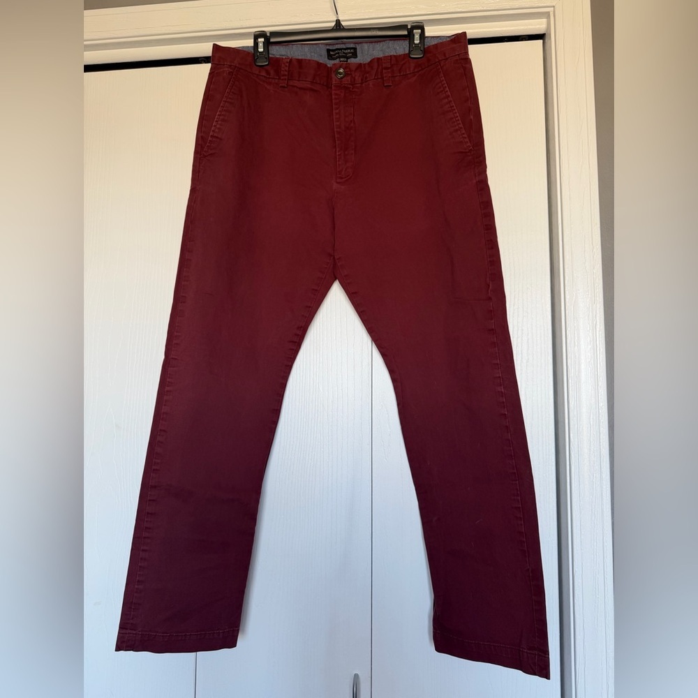 Banana Republic Maroon Chinos